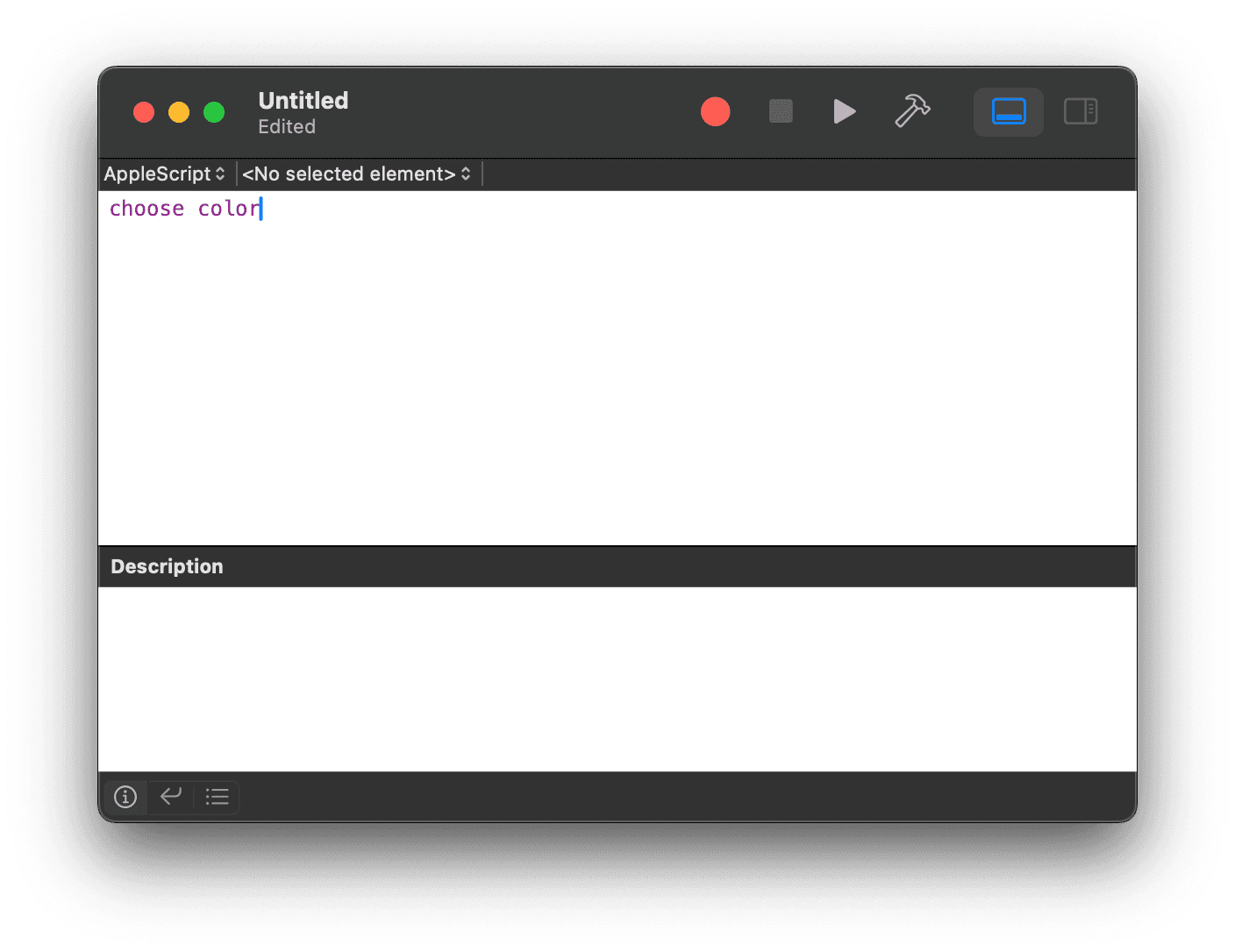 Script Editor
